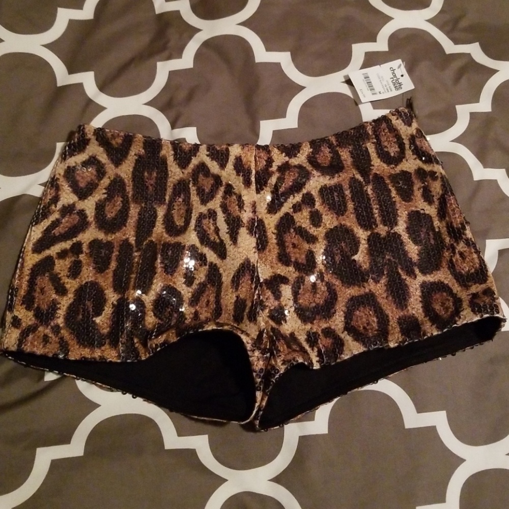 Cheetah shorts